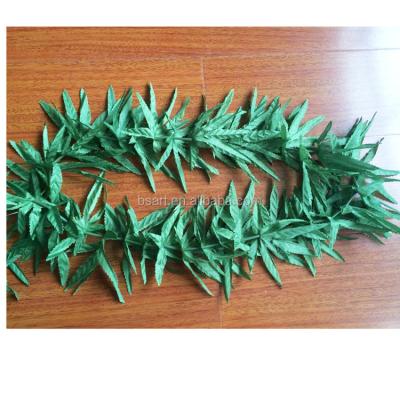 China Artificial Marijuana Leaf Lei Sets For The Party for sale