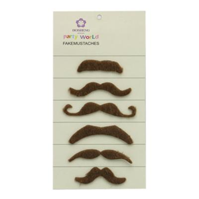 China HOT SALE ARTIFICIAL MUSTACHE MUSTACHE BEARD /MUSTACHE HALLOWEEN PARTY Customized Size for sale