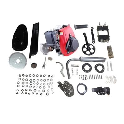 China Hot Gasoline Chopper Bike 4 Stroke Gas Bicycle Engine Kit 49cc 4 Cycle Engine 1.89L for sale