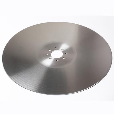 China The paper machine parts manufacturer directly sells the high quality paper cutting big round blade and then processes the round slit blade for sale