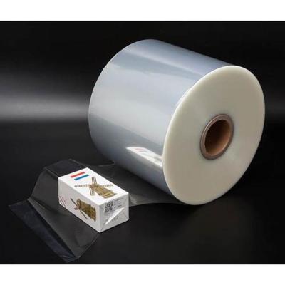 China Customized Clear Soft Cross Bonded Polyolefin Polyolefin Heat Shrink Roll Film Moisture Proof Plastic Wrapping for sale