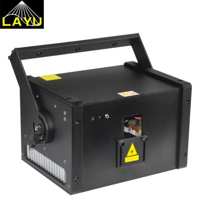 China Pure green laser light 25k 2000mw dj disco animation sd green laser dmx lights aluminum 520nm 2w ilda laser for sale