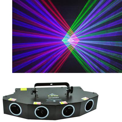 China Voice Activated Laser Projector DJ Christmas Club Lamp Stage Lighting Disco 445*200*75mm for sale