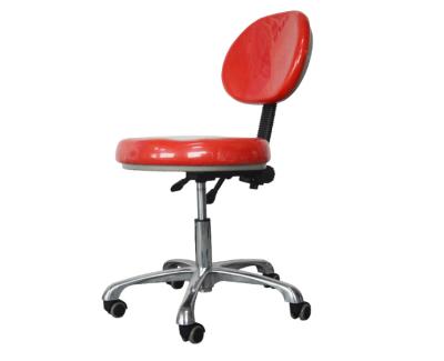 China Modern Red Dental Doctor Assistant Stool Vanity Stools (Dental Chair, Dental) Chairs Industrial Chairs Adjustable Base for sale