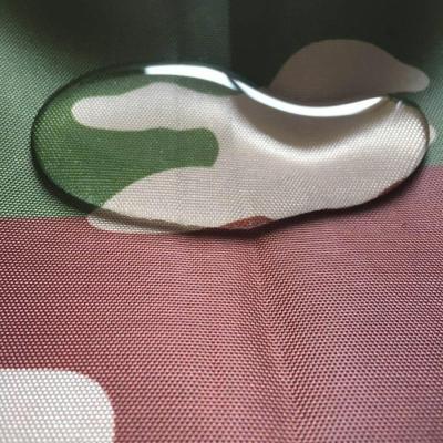 China Wholesale Waterproof Camouflage Oxford Waterproof Coated Fabric for sale