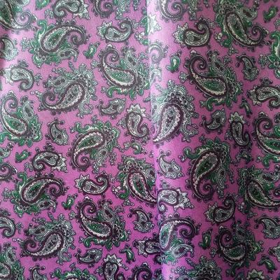 China Waterproof Widely Used Chaofeng Textile Printed Purple Taffeta Fabric for sale