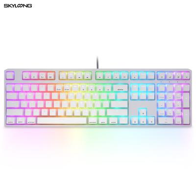 China Mechanical Exchange PBT Hot Pudding Keycaps Mechanical Keyboard GK108 for sale