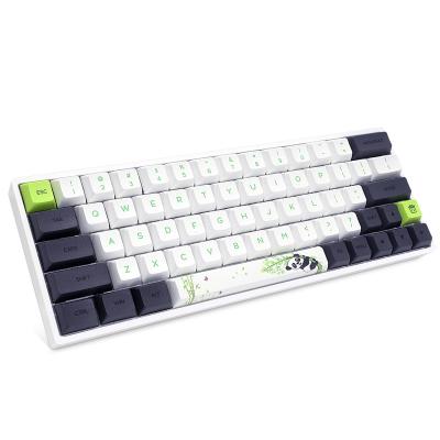 China optical switch gateron hotsale SK64 gk64 keytop Skyloong Dye-sub PBT mechanical keyboard hotswap game none for sale