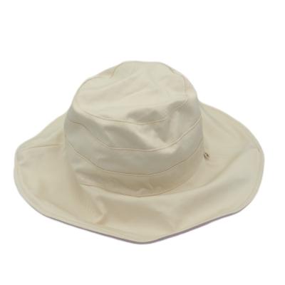 China Wide Round Brim Cap Gorras Fisher Hat Sun Protection Fashion Cotton Hats for sale