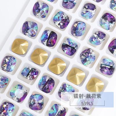 China Nail Charms Jewelry 12mm Nail 40pcs Crystals Rhinestones Rhinestone Gems ab Charms Diamond Stone Decoration Accessories Tools Square Glitter Manicure for sale