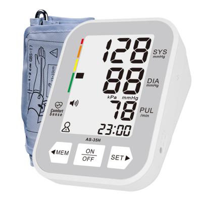 China Hot Selling Blood Pressure Trend Management Amazon Low Power Consumption Medical Equipment Smart Blood Pressure Monitor for sale