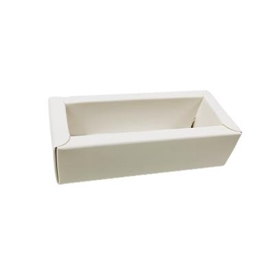 China Recyclable Small Single Card White Cosmetic Panel Packaging Custom Lipstick Boxes for sale