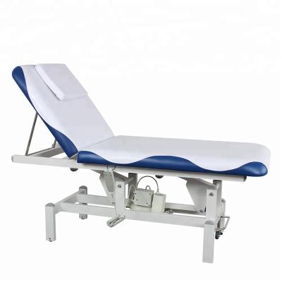 China Adjustable facial bed table beauty beds, electric massage table for sale for sale