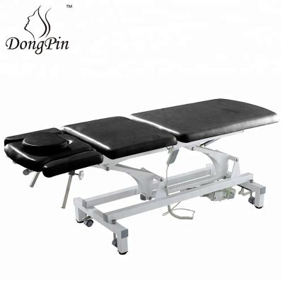 China Massage Table Adjustable Spa Equipment Electric Massage Bed, Facial Massage Table White Colors for sale