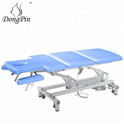 China Cheap Portable Folding Massage Chiropractic Physiotherapy Massage Facial Bed for sale