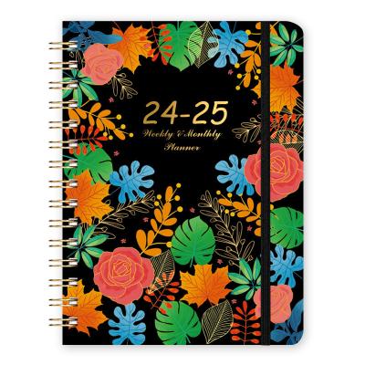 China Elegant Rectangle Hardcover Notebook Printing 128gsm Matt Art Paper Natural Uncoated Wood Free Pages zu verkaufen