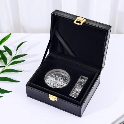 China Customizable Caviar Gift Box Packaging with Offset Printing Single Side Coating OEM ODM en venta