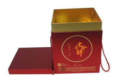 China OEM Corrugated Packaging Box With Handle FSC ISO certificate for sale