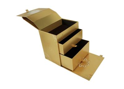 China CMYK Kraft Paper Drawer Box , FSC Custom Slide Box Packaging for sale