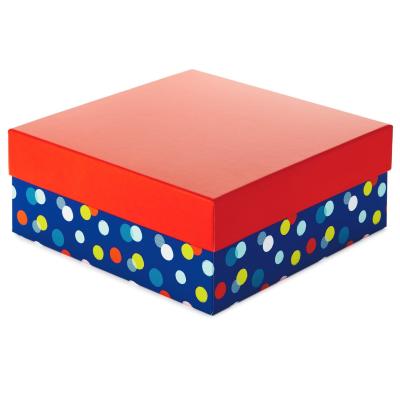 Chine Cadeaux multiples multicolores de Dots Rigid Kraft Boxes For de conseil en ivoire à vendre