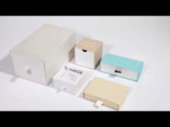 Rectangular Jewelry Packaging Box Elegant Presentation Package Recyclable