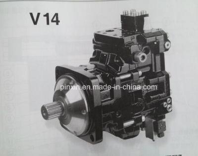 China Hydraulic V14-110 Cast Iron Motor for Drum Roller Paving Machinery Diverse Applications for sale