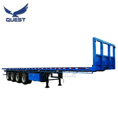 China Steel Remolque Tipo Plataforma Semi Remolque Plataforma Remolque De 40 Truck Trailer SEARCH Vehicle Steel Truck Trailer SEARCH 40 Pies 15 Working Days for sale