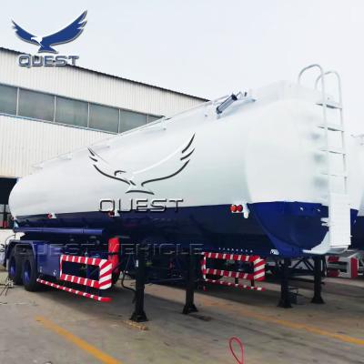 China Small Fuel Man Trailer 2020 Diesel New 28000 Liters Tank Semi Trailer Truck Sale In Africa for sale