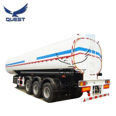 China Truck Trailer 3 Axles Fuel Tank Truck Diesel Gasoline Oil Oil Semi Trailer Truck for sale