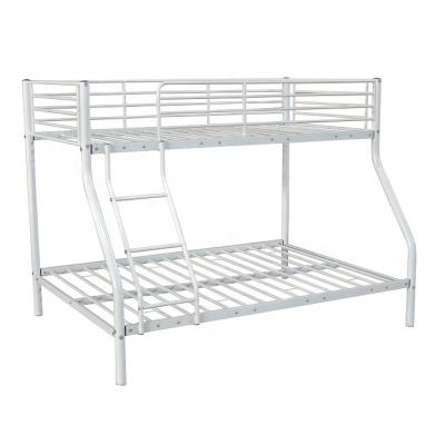 China Wooden Cheap White Black Twin Metal Triple Bunk Beds Double Triple Bunk Beds for sale