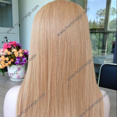 China F754 Indian Hair Silky Straight Full Lace Wig #27 Color 20