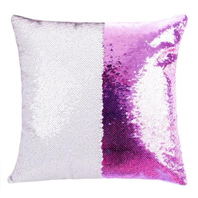 China hotel sublimation sequin cushion sublimation pillow blank sparkle for sequin pillow sublimation blank for sale