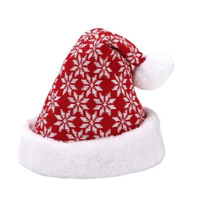 China Santa Hat Christmas Decoration Supplies Christmas Hat Santa Hat For Adult And Children for sale