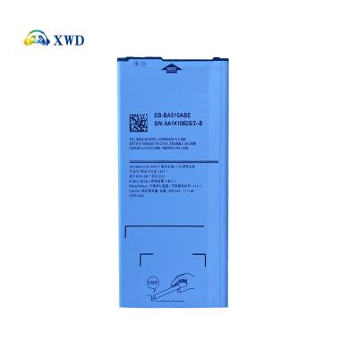 China XWD Smartphone Mobile Phone Battery For Samsung A510 EB-BA510 ABE Rechargeable Battery Build In Battery for sale