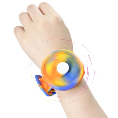 China Bubble Push Bracelet Foam Anti Stress Jumping Person Bracelet Spinner Sensory Busy Person Toy For Kids for sale