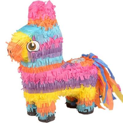 China New High Quality Birthday Party Supplies Bundle Cheap Fancy Design Unicorn Pinata Toy For Kids Wholesale White Pink Heart for sale