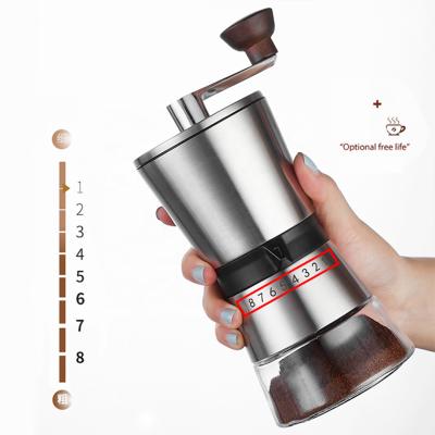 China Wholesale Home Viable Camping Solid Portable Vintage Handheld Manual Coffee Grinder For Turkish Espresso Brew for sale