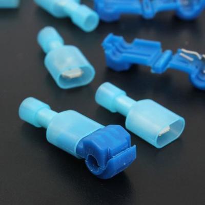 China Other Blue Color 16-14AWG T-Tap T2 Braking Splice Wire Quick Connectors Electrical Terminal Set for sale