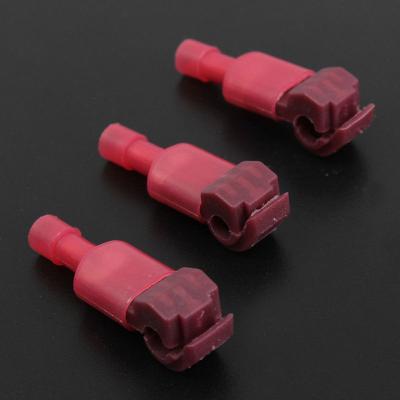 China Other Red Quick Splice T-Tap 22-18AWG Crimp Wire Connectors Electrical Terminal Set for sale