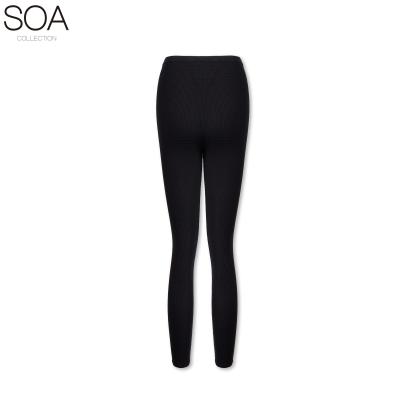 China 20ALW149Stretchy Breathable Tight Leggings Women Knit Sweater Tights Pants Knitted Clothes for sale