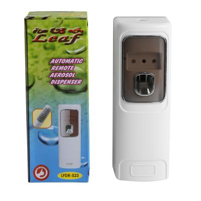 China Sustainable Commercial Automatic Electric Remote Control Desktop Air Freshener Aerosol Dispenser for sale