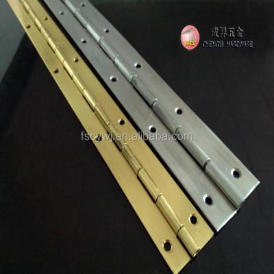 China SS Brass Gold Color Piano Hinge , Stainless Steel Piano Hinges for sale