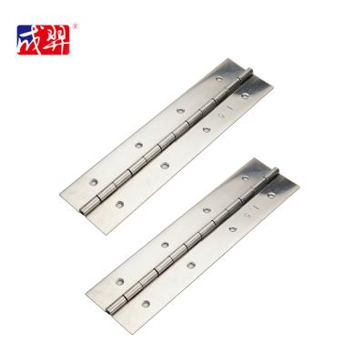 China Manufacturer supply stainless steel304/201/iron stainless steel304/201/iron custom piano long hinges aluminum/brass hinges for box for sale