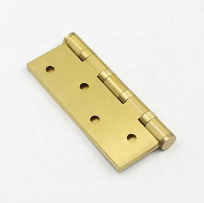 China 4 Inch Modern Heavy Duty Brass Cabinet Door Hinges For Cabinets for sale