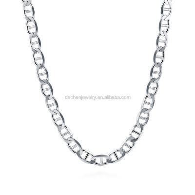 China Lead And Nickel Free Yiwu Factory Pure 925 Sterling Silver Necklace Chain, Cheap Price 925 Silver China for sale