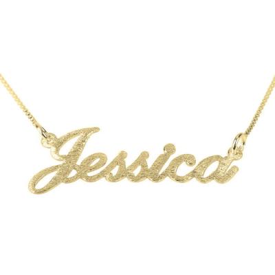 China TRENDY Any Font Customized Gift Necklace Lover Wedding Keepsake Gift Necklace for sale