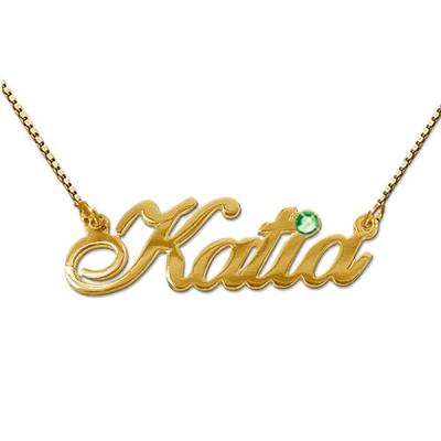 China Trendy New Arrival Personalized Name Necklace Silver Custom Logo Necklace for sale