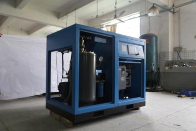 China 37KW Low Pressure Screw Compressor 50 Hp Screw Compressor For Textile Industry PM VSD for sale