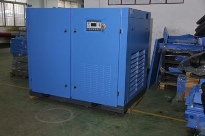 China 10bar 13bar Blue Industrial Screw Compressor Oil Injected 7bar 8bar for sale