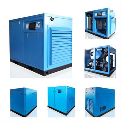 Κίνα 75HP Electric Screw Type Air Compressor Oil Lubricated Energy Efficient 10bar 13bar προς πώληση